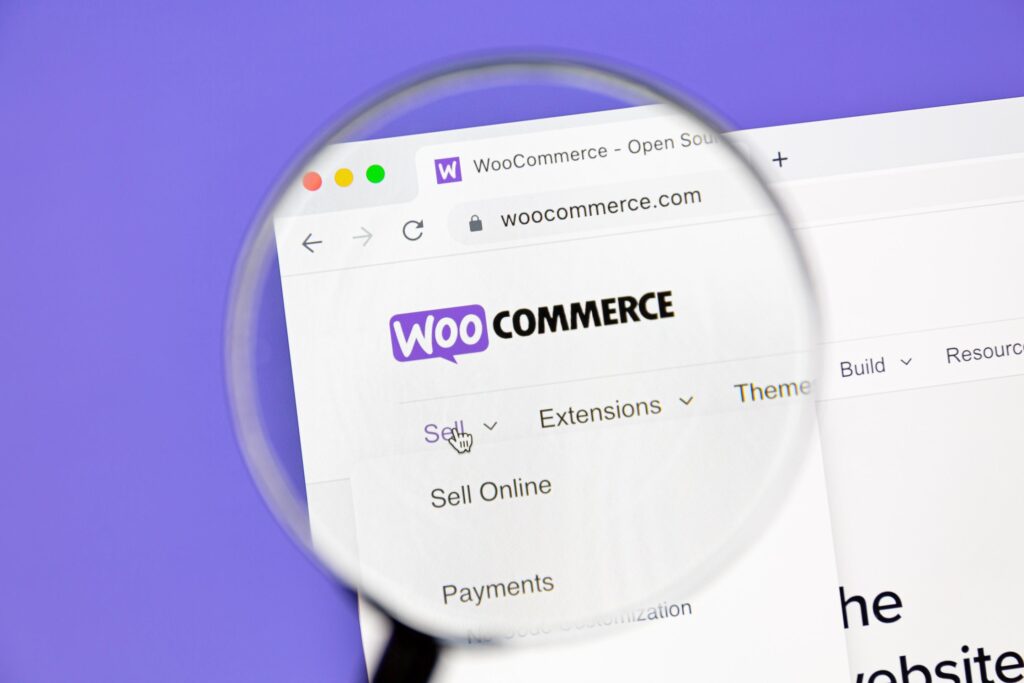 Woocommerce webshop